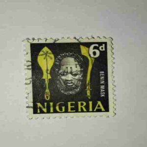 NIGERIA POSTAGE STAMP 6d NIGERIA POSTAGE STAMP 6d