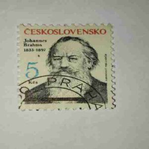 CESKOSLOVENSKO 4KCS POSTAGE STAMP CESKOSLOVENSKO 4KCS POSTAGE STAMP