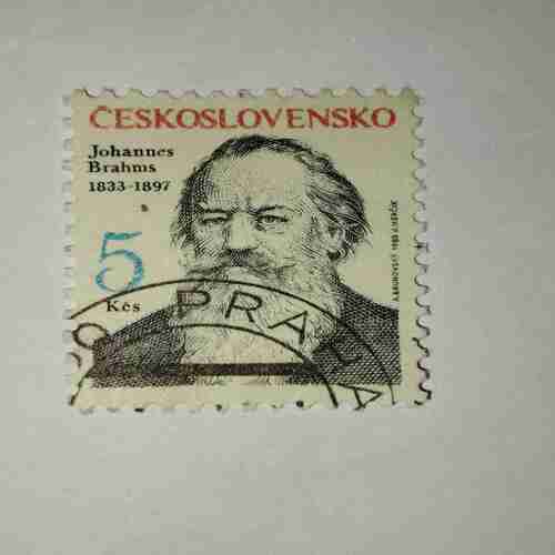 CESKOSLOVENSKO 4KCS POSTAGE STAMP CESKOSLOVENSKO 4KCS POSTAGE STAMP