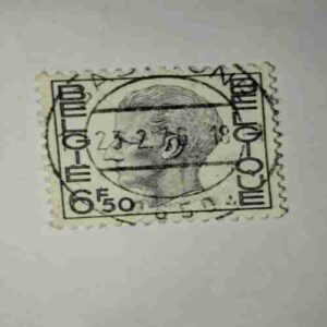 BELGIUM 1974 KING BAUDOUIN POSTAGE STAMP 50 FRANC