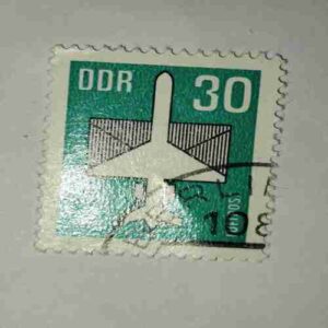 DDR 1983 - LUFTPOST , FLUGZEUG 30 POSTAGE STAMP DDR 1983 - LUFTPOST , FLUGZEUG 30 POSTAGE STAMP