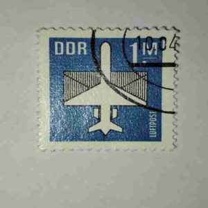 DDR 1983 - LUFTPOST , FLUGZEUG 1M POSTAGE STAMP DDR 1983 - LUFTPOST , FLUGZEUG 1M POSTAGE STAMP