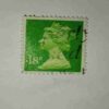 GREAT BRITAIN QUEEN ELIZABETH 18Pence POSTAGE STAMP GREAT BRITAIN QUEEN ELIZABETH 18Pence POSTAGE STAMP