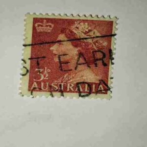 AUSTRALIA 3 1/2D POSTAGE STAMP AUSTRALIA 3 1/2D POSTAGE STAMP