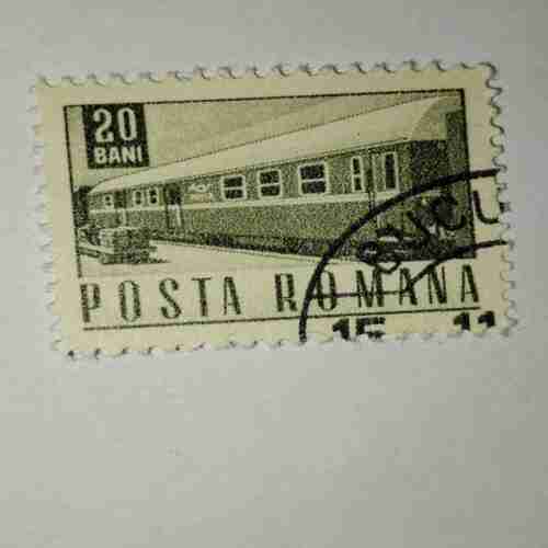 ROMANA 20BANI POSTAGE STAMP ROMANA 20BANI POSTAGE STAMP
