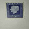 NEDERIAND 45C POSTAGE STAMP NEDERIAND 45C POSTAGE STAMP