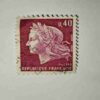 REPUBLIQUE FRANCAISE 0,40 POSTAGE STAMP REPUBLIQUE FRANCAISE 0,40 POSTAGE STAMP