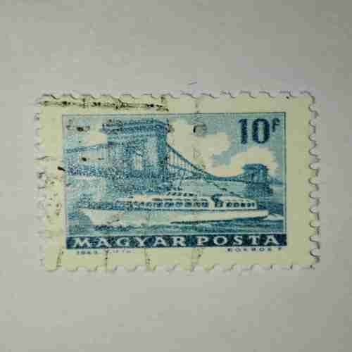 MAGYAR POSTA 10f POSTAGE STAMP MAGYAR POSTA 10f POSTAGE STAMP