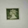 GREAT BRITAIN QUEEN ELIZABETH 18Pence POSTAGE STAMP GREAT BRITAIN QUEEN ELIZABETH 18Pence POSTAGE STAMP