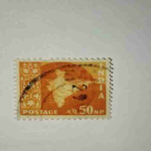 Document 68_33 INDIA 50N.P. POSTAGE STAMP