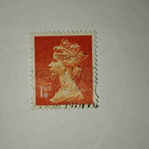 GREAT BRITAIN QUEEN ELIZABETH 1ST POSTAGE STAMP GREAT BRITAIN QUEEN ELIZABETH 1ST POSTAGE STAMP
