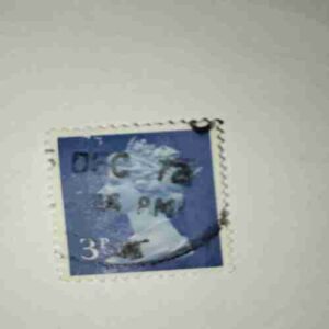 GREAT BRITAIN QUEEN ELIZABETH 3Pence POSTAGE STAMP GREAT BRITAIN QUEEN ELIZABETH 3Pence POSTAGE STAMP
