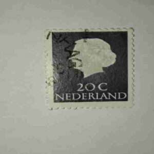 NEDERIAND 20C POSTAGE STAMP NEDERIAND 20C POSTAGE STAMP