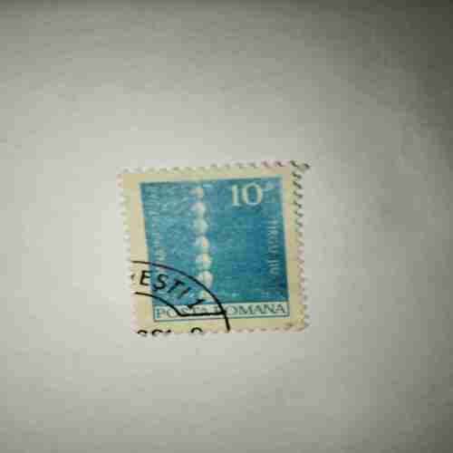 ROMANA 10BANI POSTAGE STAMP ROMANA 10BANI POSTAGE STAMP