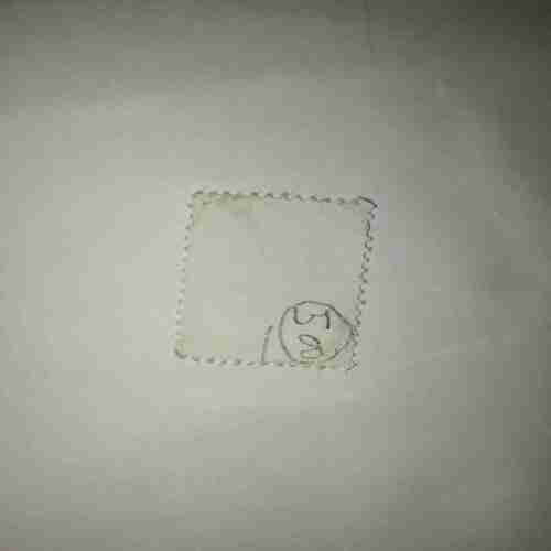 SRI LANKA 5.00 POSTAGE , BLUE SAPPHIRE STAMP SRI LANKA 5.00 POSTAGE , BLUE SAPPHIRE STAMP
