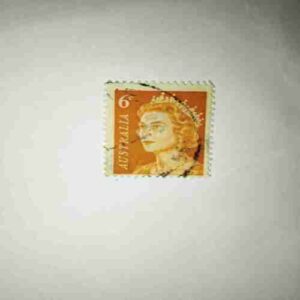 AUSTRALIA 6C POSTAGE STAMP AUSTRALIA 6C POSTAGE STAMP