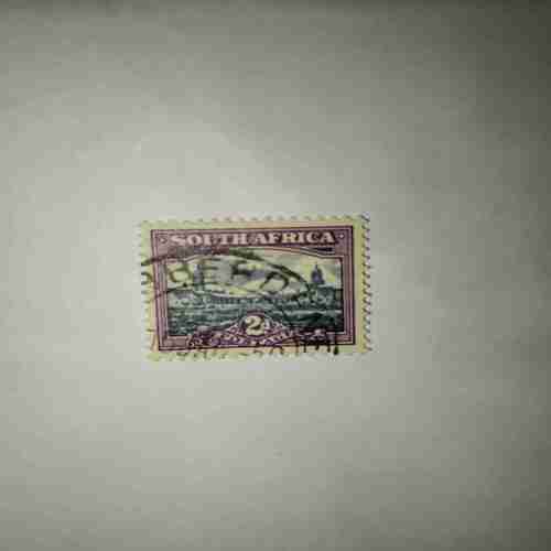 SOUTH AFRICA 2d. POSTAGE STAMP SOUTH AFRICA 2d. POSTAGE STAMP SOUTH AFRICA 2d. POSTAGE STAMP