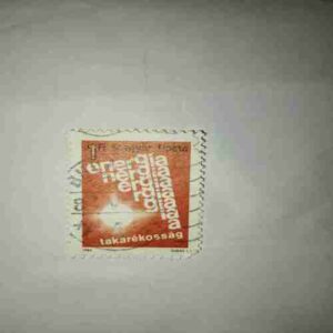 HUNGARY 1984 ENERGY CONSERVATION 1FORINT POSTAGE STAMP HUNGARY 1984 ENERGY CONSERVATION 1FORINT POSTAGE STAMP