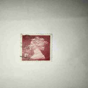 GREAT BRITAIN QUEEN ELIZABETH 1Pence POSTAGE STAMP GREAT BRITAIN QUEEN ELIZABETH 1Pence POSTAGE STAMP