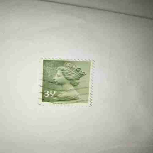 GREAT BRITAIN QUEEN ELIZABETH 3 1/2Pence POSTAGE ,STAMP GREAT BRITAIN QUEEN ELIZABETH 3 1/2Pence POSTAGE ,STAMP