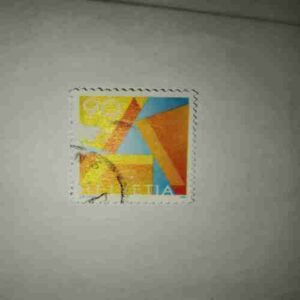 HELVETIA 90P POSTAGE STAMP 1995 HELVETIA 90P POSTAGE STAMP 1995