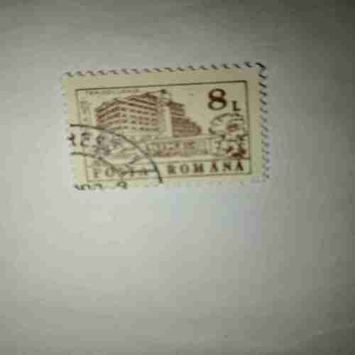 ROMANA 8L POSTAGE STAMP ROMANA 8L POSTAGE STAMP