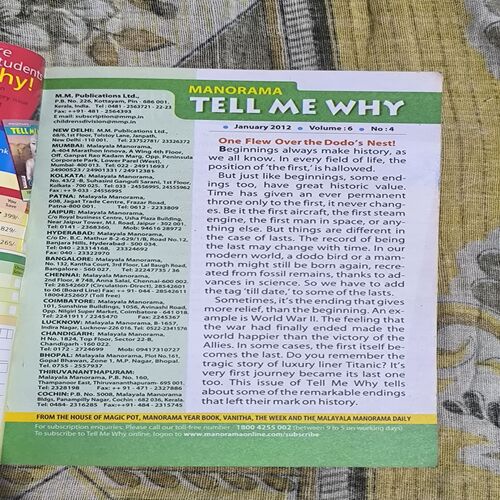 Tell Me Why ( January 2012 ) Tell Me Why ( January 2012 )