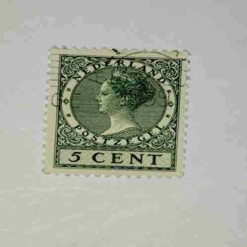 NEDERIAND 5C POSTAGE STAMP NEDERIAND 5C POSTAGE STAMP