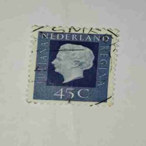 NEDERIAND 45C POSTAGE STAMP NEDERIAND 45C POSTAGE STAMP