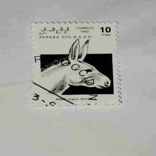 SAHARA OCC. R.A.S.D. 10PTAS POSTAGE , 1992 CORREOS STAMP SAHARA OCC. R.A.S.D. 10PTAS POSTAGE , 1992 CORREOS STAMP