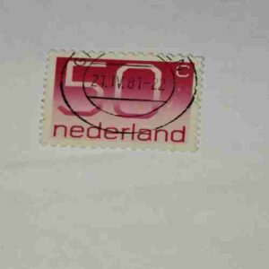 NEDERIAND 50C POSTAGE STAMP NEDERIAND 50C POSTAGE STAMP