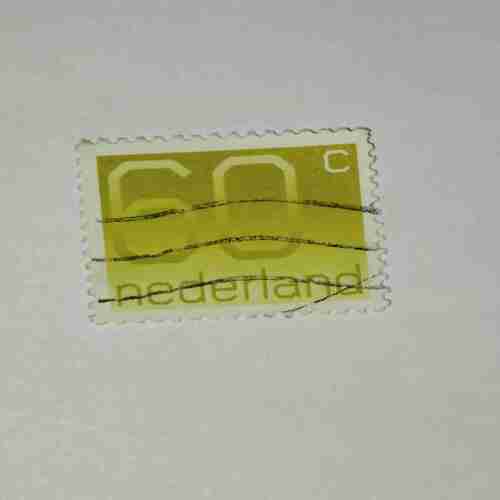 NEDERIAND 60C POSTAGE STAMP NEDERIAND 60C POSTAGE STAMP