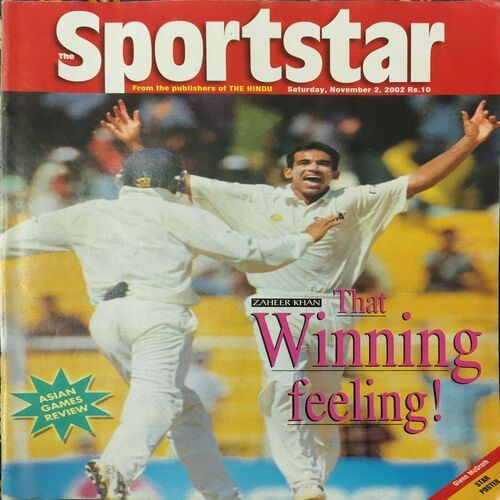Sportstar ( 2nd November 2002 ) ( No Poster Inside ) Sportstar ( 2nd November 2002 ) ( No Poster Inside )