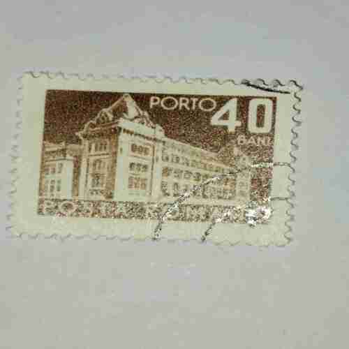 POSTA ROMANA STAMP 40L POSTA ROMANA STAMP 40L