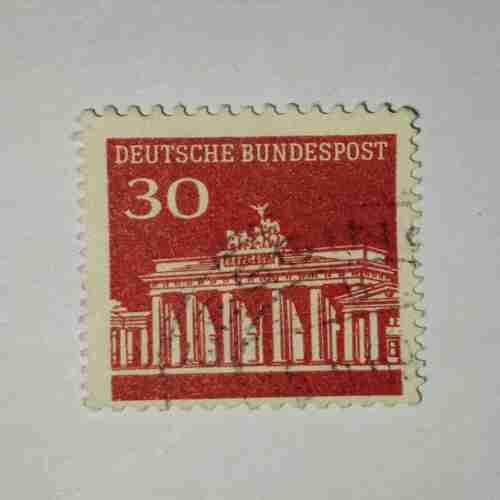 DEUTSCHE BUNDESPOST 30 POSTAGE STAMP DEUTSCHE BUNDESPOST 30 POSTAGE STAMP