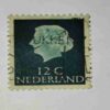 NEDERIAND 12C POSTAGE STAMP NEDERIAND 12C POSTAGE STAMP
