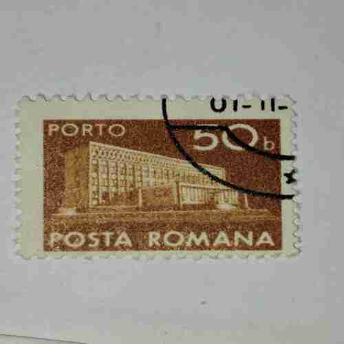 POSTA ROMANA STAMP 50B POSTA ROMANA STAMP 50B