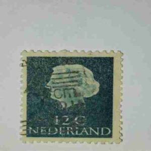 NEDERIAND 12C POSTAGE STAMP NEDERIAND 12C POSTAGE STAMP