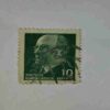 DEUTSCHE DEMOKATISCHE REPUBLIK 10 POSTAGE STAMP DEUTSCHE DEMOKATISCHE REPUBLIK 10 POSTAGE STAMP