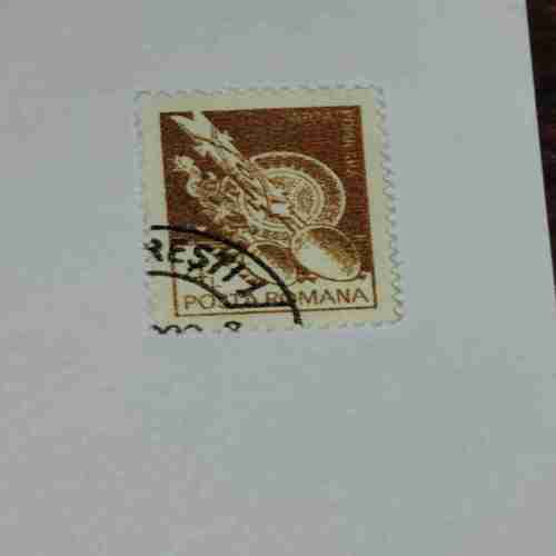 POSTA ROMANA STAMP 4L POSTA ROMANA STAMP 4L