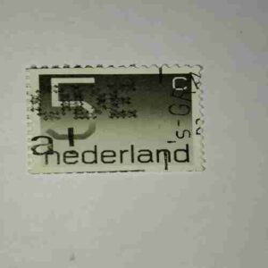 NEDERIAND 5C POSTAGE STAMP NEDERIAND 5C POSTAGE STAMP