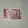 DEUTSCHE DEMOKATISCHE REPUBLIK 20 POSTAGE STAMP DEUTSCHE DEMOKATISCHE REPUBLIK 20 POSTAGE STAMP