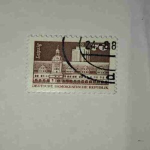 DEUTSCHE DEMOKATISCHE REPUBLIK 70 POSTAGE STAMP DEUTSCHE DEMOKATISCHE REPUBLIK 70 POSTAGE STAMP