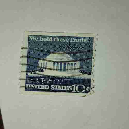 UNITED STATES 10C POSTAGE STAMP UNITED STATES 10C POSTAGE STAMP
