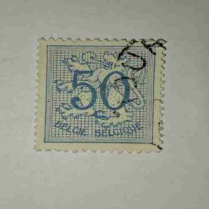 BELGIUM 50C POSTAGE STAMP