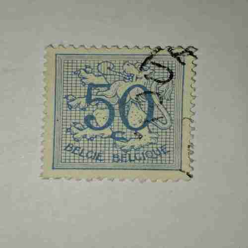 BELGIUM 50C POSTAGE STAMP BELGIUM 50C POSTAGE STAMP