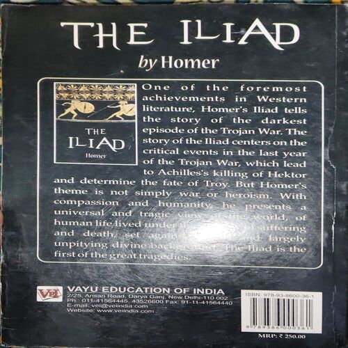 Document_20 The Ililad ( By =Homer ) ( No. Of Pages = 345 )