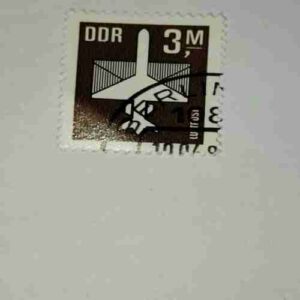 DDR 1983 - LUFTPOST , FLUGZEUG 3M POSTAGE STAMP DDR 1983 - LUFTPOST , FLUGZEUG 3M POSTAGE STAMP