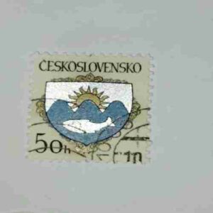 CESKOSLOVENSKO 50h POSTAGE STAMP CESKOSLOVENSKO 50h POSTAGE STAMP