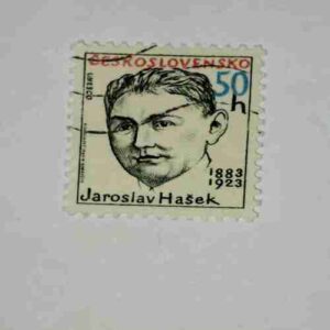 Document_233 JAROSIAV HASEK 50h POSTAGE STAMP